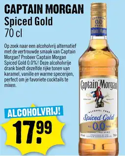 Dirck 3 Captain morgan spiced gold aanbieding