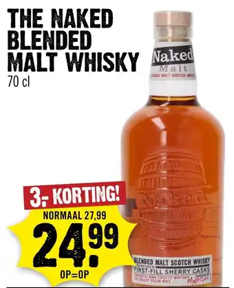 Dirck 3 The naked blended malt whisky aanbieding