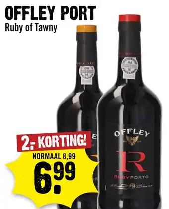 Dirck 3 Offley port ruby of tawny aanbieding