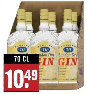 Dirck 3 Quality 10 dry london dry gin aanbieding