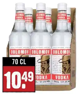 Dirck 3 Oblomov vodka aanbieding