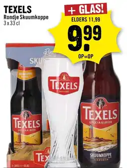 Dirck 3 Texels rondje skuumkoppe aanbieding