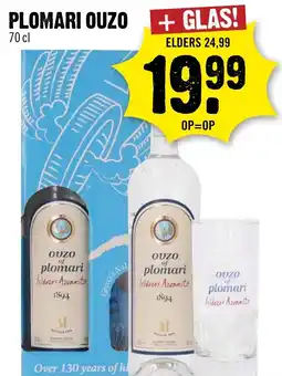 Dirck 3 Plomari ouzo aanbieding