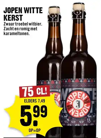 Dirck 3 Jopen witte kerst aanbieding