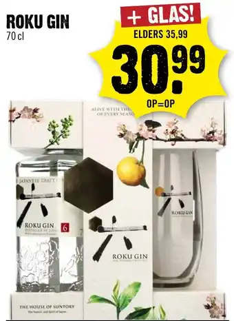 Dirck 3 Roku gin aanbieding