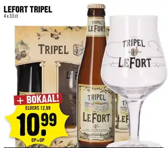 Dirck 3 Lefort tripel aanbieding