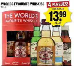 Dirck 3 Worlds favourite whiskies aanbieding