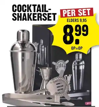 Dirck 3 Cocktailshakerset aanbieding