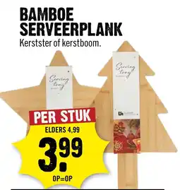 Dirck 3 Bamboe serveerplank aanbieding