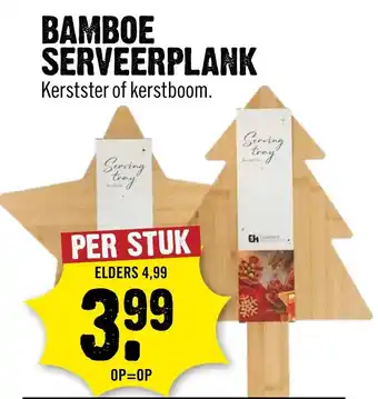 Dirck 3 Bamboe serveerplank aanbieding