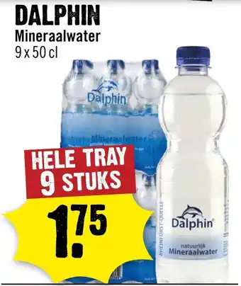 Dirck 3 Dalphin mineraalwater aanbieding