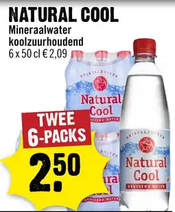 Dirck 3 Natural cool mineraalwater koolzuurhoudend aanbieding