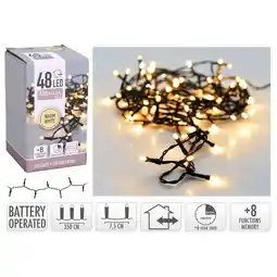 Pets Place Homestyle Led Verlichting Batt 48l Ww Timer - Verlichting - Warm Wit Met Timer Functie aanbieding