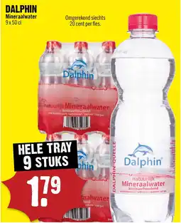 Dirck 3 Dalphin mineraalwater aanbieding
