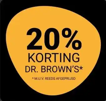 Van Asten BabySuperstore DR. BROWN'S aanbieding