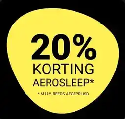 Van Asten BabySuperstore AEROSLEEP aanbieding
