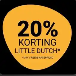 Van Asten BabySuperstore LITTLE DUTCH aanbieding