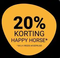 Van Asten BabySuperstore HAPPY HORSE aanbieding