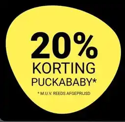Van Asten BabySuperstore PUCKABABY aanbieding