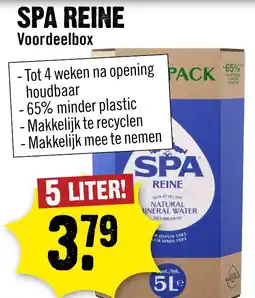 Dirck 3 Spa reine voordeelbox aanbieding
