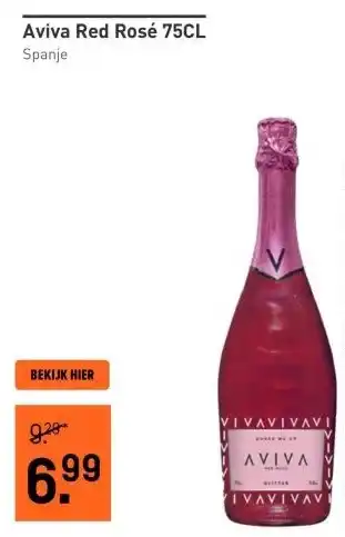 Gall & Gall Aviva Red Rosé 75CL aanbieding