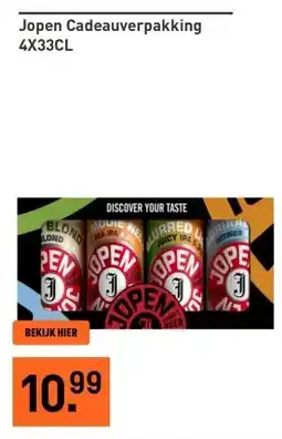 Gall & Gall Jopen Cadeauverpakking 4X33CL aanbieding