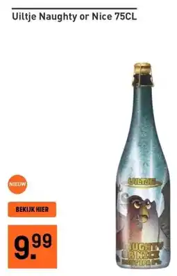 Gall & Gall Uiltje Naughty or Nice 75CL aanbieding