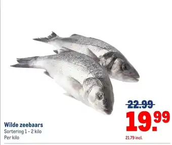 Makro Wilde zeebaars aanbieding