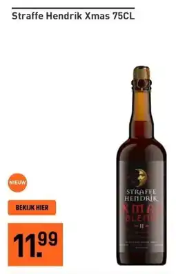 Gall & Gall Straffe Hendrik Xmas 75CL aanbieding