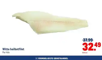 Makro Witte heilbotfilet aanbieding