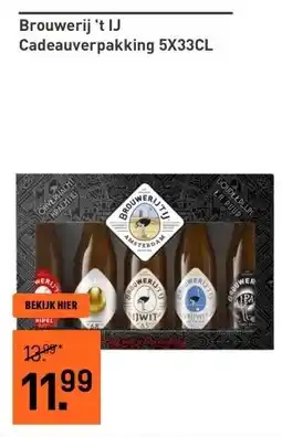 Gall & Gall Brouwerij 't IJ Cadeauverpakking 5X33CL aanbieding