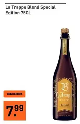 Gall & Gall La Trappe Blond Special Edition 75CL aanbieding