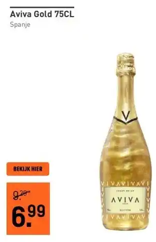 Gall & Gall Aviva Gold 75CL aanbieding