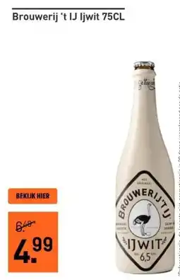 Gall & Gall Brouwerij 't IJ Ijwit 75CL aanbieding