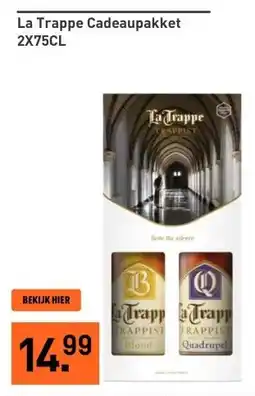 Gall & Gall La Trappe Cadeaupakket 2X75CL aanbieding
