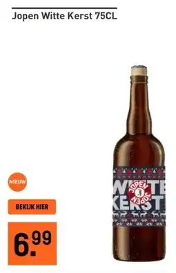 Gall & Gall Jopen Witte Kerst 75CL aanbieding