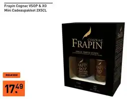 Gall & Gall Frapin Cognac VSOP & XO Mini Cadeaupakket 2X5CL aanbieding