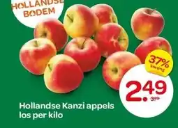 Spar Hollandse Kanzi appels los per kilo aanbieding