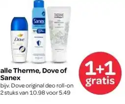 Spar alle Therme, Dove of Sansex aanbieding