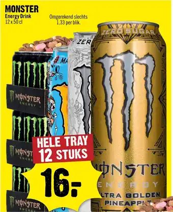 Dirck 3 Monster energy drink aanbieding