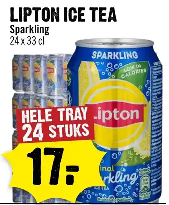 Dirck 3 Lipton ice tea sparkling aanbieding