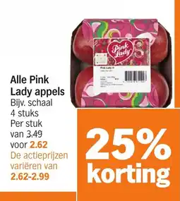 Albert Heijn Alle Pink Lady appels aanbieding