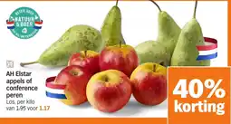 Albert Heijn AH Elstar appels of conference peren aanbieding