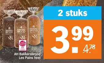 Albert Heijn AH Bakkersbrood Les Pains heel aanbieding