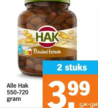 Albert Heijn Alle Hak aanbieding