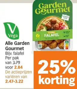 Albert Heijn Alle Garden Gourmet aanbieding