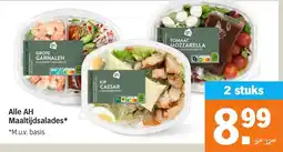 Albert Heijn Alle AH Maaltijdsalades aanbieding