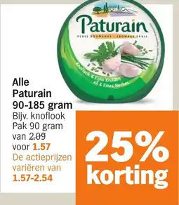 Albert Heijn Alle Paturain aanbieding
