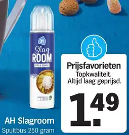 Albert Heijn AH Slagroom aanbieding