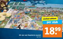 Albert Heijn AH Jan van Haasteren puzzel aanbieding